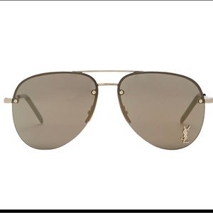 Saint Laurent aviator sun glasses